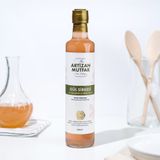 Esma Balkaya Artizan Mutfak Gül Sirkesi 500 ml | Rosa Damascena Gülü | Organik Bal ile Doğal Fermantasyon | Meşe Fıçıda Olgunlaştırılmış | El Yapımı | Cam Şişe | Türkiye Üretimi
