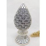 Esmaül Hüsna Çam Kozalak Kristal Taşlı Ayet Biblo Sedef Orta Boy Obje