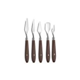 Esmay Metal Spatula Seti 5 Li Fırça gnsRKFaz2993