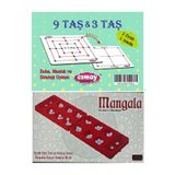 Esmay Zeka Ve Strateji Oyun Seti 3 Oyun, 9 Taş, 3 Taş, Mangala gnsRKFaz2964