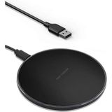 Esmer Bilişim 10W Süper Kablosuz Hızlı Şarj Cihazı Wireless Charger Pad - Siyah
