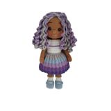 Esmer Güzeli Bebek Amigurumi Organik Oyuncak