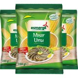 Esmergil Mısır Unu 3'lü Paket 3 x 200 gr - 600 gr