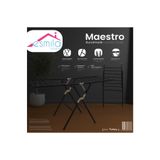 ESMİLA Maestro 20x20 Kalın Profil Çamaşır Kurutmalık Çamaşır Askısı 50 Kg Taşıma Kapasiteli 061224 Esmila