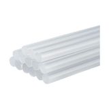 Esmo Home 10 Adet 30 cm Silikon Çubukları – Mum Silikon, Tutkal Stick, El Işi, Hobi, Tamir ve Yapıştırma Için Uyumlu Şeffaf Silikon Tutkal Çubuk Seti (Ince 7 Mm) - Option-1 - Ahşap