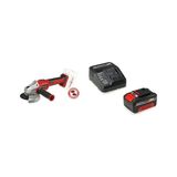 Esmo Home 18/125 Q - Solo, Akülü Avuç Taşlama ve 18V 4,0 Ah Pxc Starter Kit (Başlangıç Seti) - Ahşap