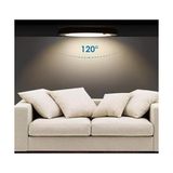 Esmo Home 20W Gece Gündüz Sensörlü Sıva Üstü Tavan Armatür Bologna Slim Kasa Panel LED Armatür 2100 Lm (Beyaz Işık) - 02-Gri