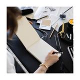 Esmo Home 21X15 cm Sert Kapak 80 Yaprak 140 Gr. Eskiz Defteri - Book - Bordo - -- - Option-1