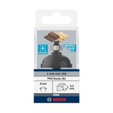 Esmo Home 2608628358 Aksesuarı Profil Freze F 8 Mm, R1 9,5 Mm, D 35 Mm, L 16,5 Mm, G 59 mm - Option-1