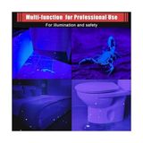 Esmo Home 395NM Ultraviyole Uv Kalem El Feneri - Alüminyum Darbeye Suya Dayanıklı Cep Feneri Klipsli Kalem Fener Blacklight - 0,5