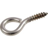 Esmo Home 4276 Paslanmaz Çelik Çap # 4 Vida, Lag 40,6 cm Uzunluk, Dişli, 2 – 3/5/8 Inç Eye Iç Boyut, 8'li Paket - 001-Renkli - Option-1