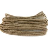 Esmo Home 5 mm 10 Metre Jüt Halat Ip Dekoratif Hasır Ip Kendir Halat - Option-1 - 0 - Siyah - 1 Adet