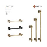 Esmo Home 50 cm Çekme/sürgü Kapı Kolu Siyah Renk - 001-Renkli - Option-1