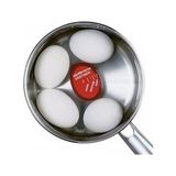Esmo Home 5dm-Yumurta Haşlama Aparatı Dublör Yumurta Pişirme Aleti Egg Timer - Ahşap - Ceviz