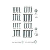 Esmo Home 640 Adet Cıvata Somun Pul Seti - (M5,m6) Altıgen Başlı Cıvata, Somun, Metal Pul Seti - Option-1 - 0 - Siyah - 1 Adet