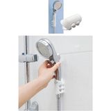 Esmo Home 7 Vantuzlu Su Geçirmeyen Dayanıklı Kancalı Banyo Duş Başlığı Askı Tutucu Silikon Güçlü Vantuz Vakum Aparatı - 1 lt