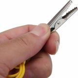 Esmo Home 7747 12V Araç Oto Araba Kontrol Test Kalemi Timsah Ağızlı Oto Elektrik Kontrol Kalemi, Metal Gövdeli, 6/24V - 0 - Siyah - Option-1