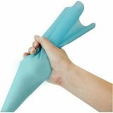 Esmo Home 93- Siliko World Krema Torbası Silikon 30CM, Mavi - 1BW-Beyaz