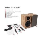 Esmo Home A6 Arc Aktif Hoparlör Kahverengi (Hdmı Arc,rca Bluetooth,optik,usb,sub Out) - Option-1