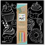 Esmo Home Akademi Çocuk Mat (Tebeşirli) Tatlı Tatlı - 1BW-Beyaz - 0,60 x 19 x 29 cm