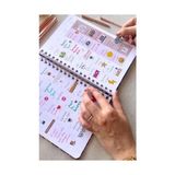 Esmo Home Akademik Ajanda 17X24 cm Spiralli 25/26 Prism - -- - Option-1