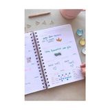 Esmo Home Akademik Ajanda 17X24 cm Spiralli 25/26 Wave - -- - Option-1