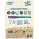 Esmo Home Akrilik Paint Marker Su Bazli Fırça Uçlu 10'lu - -- - Option-1