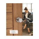 Esmo Home Alcott, Yatak Odası/banyo Için Iç Mekan Gizlilik Kapı Tokmağı Tutacağı, Mikroban Korumalı Anahtarsız Kapı Kilidi, Nikel - 001-Renkli - Option-1