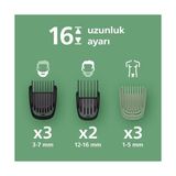 Esmo Home All-In-One Trimmer 7000 Serisi, 13'ü 1 Arada Erkek Bakım Seti, Beardsense Teknolojisi, 120 Dakika Çalışma Süresi, MG7922/15 - Option-1