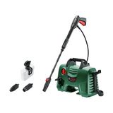 Esmo Home And Yüksek Basınçlı Yıkama Easyaquatak 110, YEŞIL(1300 Watt, 3x Nozül, Yüksek Basınç Pistolu, Şeffaf Su Filtresi, 5 M Kablo, 3 M Hortum, Basınç: 110 Bar, Maks. Debi: 330 L / Saat) - Option-1 - (ClearEyelets)Black-RadiantOrchid
