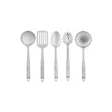 Esmo Home Apricot Master 5 Parça Servis Seti - Kestane Akaju - Option-1