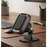 Esmo Home Araba Telefon Tutucu, Araç Içi Telefon Tutucu Masaüstü Telefon Tutucu Telefon Standı 360 Derece Döenebilen Araç Telefon Tutucusu, Konsola Sabitlenebilir Stand ve Tutucu 052 - Option-1 - 000-Siyah