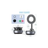 Esmo Home Araç Içi Telefon Tutucu Magsafe Vakumlu 360° Dönebilir, Mükemmel Tutunma, Ultra Güçlü Vantuz Çift Mıknatıs, Magsafe Uyumlu, Araç,ev, Ofis, Spor Salonu - Option-1 - 000-Siyah