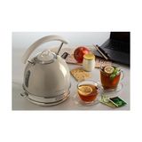 Esmo Home Ariete Vintage Dom Su Isıtıcı Bej 2877/03 - Retro Kettle, 2000 Watt, 1,7 Litre, Kablosuz 360° Dönebilen Taban, Su Seviye Göstergesi, Çıkarılabilir Kireç Önleyici Filtre - 01-Mavi