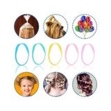Esmo Home Asorti Renk ve Model Mini Saç Tokası Seti – 4 Paket Şeffaf Çanta ve Şişe Tasarımlı Kutuda Lastik Toka, Çocuklar ve Kız Çocukları Için, Karışık Neon Renklerde Yumuşak Elastik Saç Lastiği - 0 - Siyah - Option-1