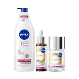Esmo Home Aydınlatıcı ve Nemlendirici Cilt Bakım Seti, Serum 30ML, Tonik 100ML ve Vücut Losyonu 400ML - Option-1