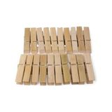 Esmo Home Bambu Çamaşır Mandalları, 40 Adet 6 cm Uzunluğunda, 1,2 cm Genişliğinde Çamaşır Mandalı, Kıyafet Asmak Için, Sürdürülebilir Ahşap Mandallar, Çamaşır Asmak, El Işi ve Dekorasyon Için - 1 kg