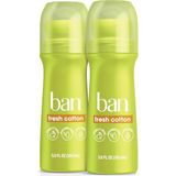 Esmo Home Ban Fresh 24 Saat Görünmez Terlemeyi Önleyici, Kadınlar ve Erkekler Için Roll-On Deodorant, Koltukaltı Islak Koruyucu, Kokularla Mücadele Malzemeleri Ile, 3,5 Oz, 2'li Paket - Option-1