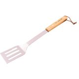 Esmo Home Barbecook Ahşap Saplı Paslanmaz Çelik Spatula 46 cm - Kestane Akaju - Option-1