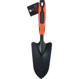 Esmo Home Black+Decker Bahçe Küreği, Boyut Göstergeli, 35 Cm, Polipropilen, Siyah/turuncu - Option-1 - Adaçayı Yeşili