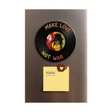 Esmo Home Bob Marley Make Love Not War Bardak Altlığı Retro Rasta Dekoratif Hediye, BMAR091204 - Kestane Akaju - Option-1