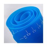 Esmo Home Buffer® 40 * 50 cm Silikon Ölçekli Kullanımı Kolay Hamur Açma Matı Ekmek Mantı Makarna Hamuru Yoğurma Matı - Option-1 - 001-Renkli