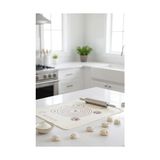 Esmo Home Büyük Boy Silikon Hamur Açma Matı, Krem Rengi, 50X70 Cm, Yapışmaz ve Kaymaz Yüzey - 550 Gram - Option-1 - 001-Renkli