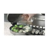 Esmo Home Cemile 1FLN-RKIWP2830 Rocky Twins Indiksiyonlu 28 cm Cift Tarafli Tava + Izgara - Option-1 - --