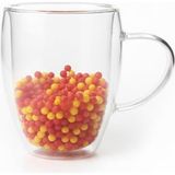 Esmo Home Çift Cidarlı Cam Kupa Seti | Isı Yalıtımlı Kulplu Borosilikat Kupa | Soğuk & Sıcak Içecek Termal Kupa | Espresso Latte Çay Bardağı Seti-Sarı,kırmızı-Galatasaray Taraftar - Option-1 - 0 - Siyah