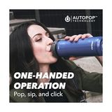 Esmo Home Contigo Jackson Autopop Soğuk Su Termosu 590 ml Mavi - 0,25 L