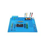 Esmo Home Dayanıklı Silikon Tamir Onarım Lehim Matı Pedi Magnetli-Antistatik (45X30 Cm), Tamir Matı - Option-1