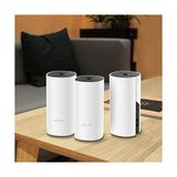 Esmo Home Deco M4 3-Pack, AC1200 Mbps, Dual-Band, Gigabit Portları, 100 Cihaza Kadar Bağlanılabilirlik, 370 M²'ye Kadar Kapsama, Mobil Uygulama ile Kolay Kurulum, Wi-Fi 5 Mesh Sistemi - 1 TB - 10x16 GB