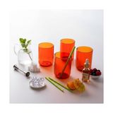Esmo Home Deconox 4'lü Renkli Borosilikat Cam Bardak Seti - 290 ml Isıya Dayanıklı Modern Su, Meşrubat ve Kahve Yanı Bardağı - Kurşunsuz Ekolojik (4 Adet) (Amber (Bal Rengi) - 4 Adet) - Option-1 - 0 - Siyah