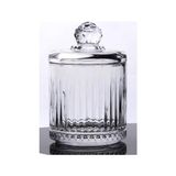 Esmo Home Deconox Lüx Kristal Büyük Cam Şekerlik & Cam Lokumluk, Kesme Cam Lüx Şekerlik 13CM*7.8CM - 06638 - Option-1 - 51R-Turuncu